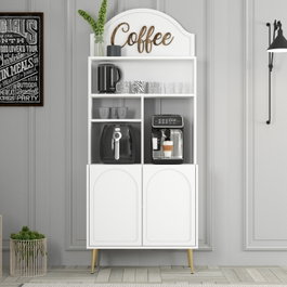 Hanah Home Lyon 80 Blanco y Oro